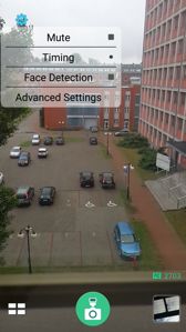 Interfejs aparatu po podłączeniu ZenFlash